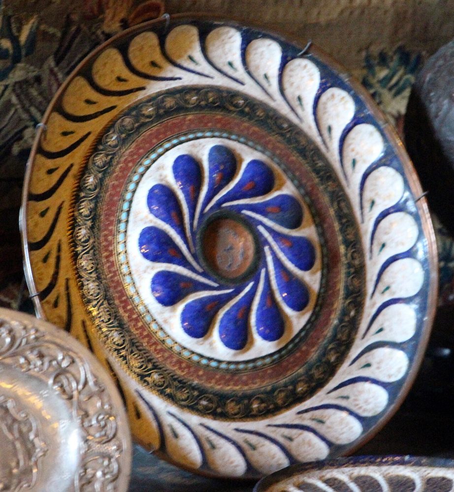 Owal Emaliowane szyldy zewnętrzne 20 × 10 cm